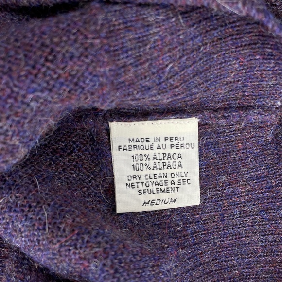 100% Alpaca Vintage Sweater - Picture 5 of 8